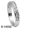 Bague en bijoux fantaisie en argent sterling 925 (S-14332. JPG.)